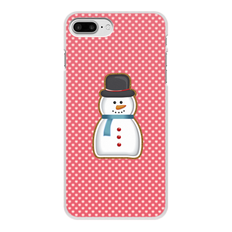 Printio Чехол для iPhone 7 Plus, объёмная печать Снеговик printio чехол для iphone 7 plus объёмная печать снеговик