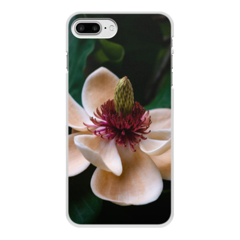 Printio Чехол для iPhone 7 Plus, объёмная печать Цветок printio чехол для iphone 7 plus объёмная печать цветок роза
