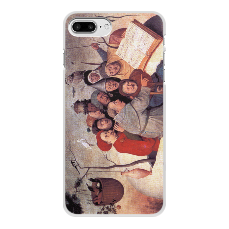Printio Чехол для iPhone 7 Plus, объёмная печать Концерт в яйце (иероним босх) printio чехол для iphone 6 plus объёмная печать смерть скупца иероним босх