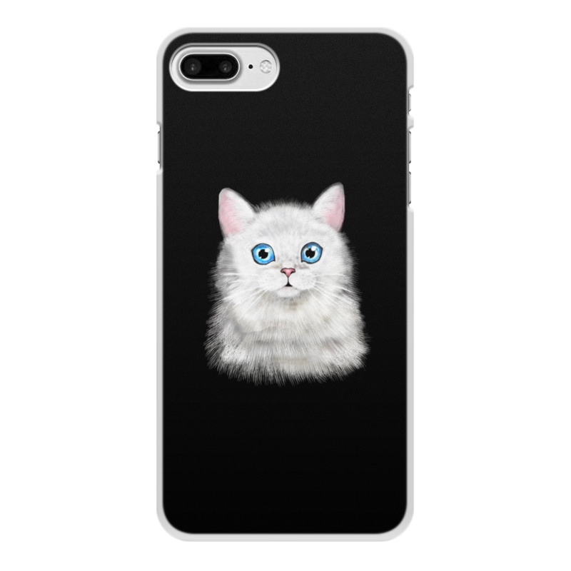Printio Чехол для iPhone 7 Plus, объёмная печать Кошка