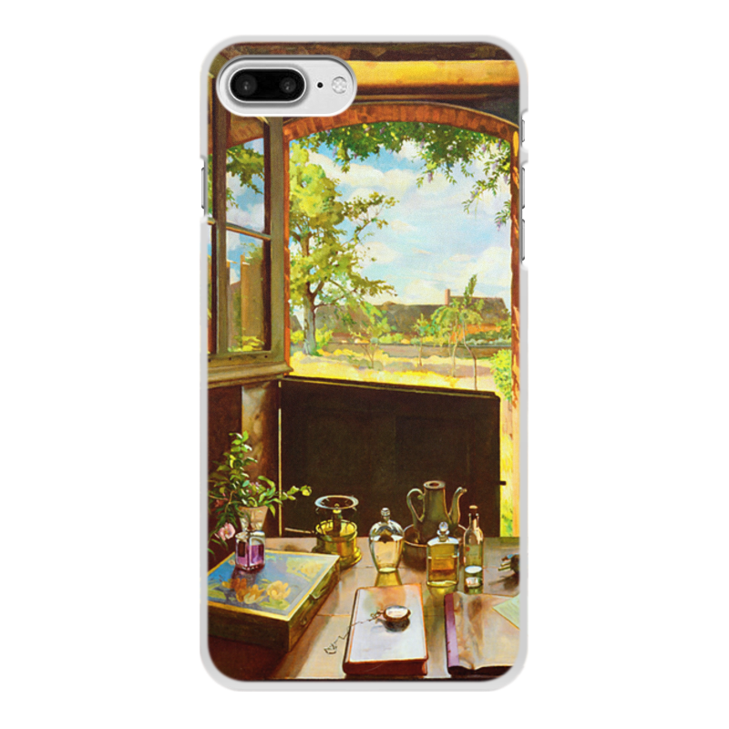 Printio Чехол для iPhone 7 Plus, объёмная печать Открытая дверь в сад (картина сомова) printio чехол для iphone 7 объёмная печать открытая дверь в сад картина сомова