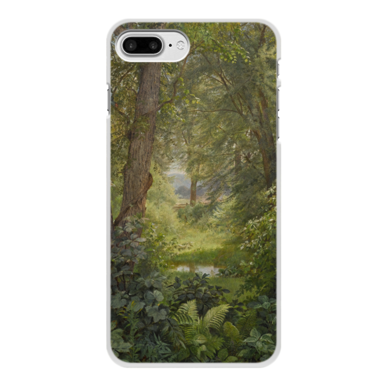 Printio Чехол для iPhone 7 Plus, объёмная печать Лесной пейзаж (уильям трост ричардс) printio чехол для samsung galaxy s7 объёмная печать лесной пейзаж уильям трост ричардс