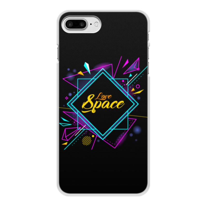 Printio Чехол для iPhone 7 Plus, объёмная печать Love space