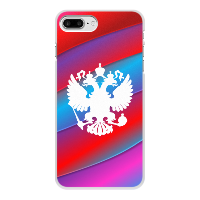 Printio Чехол для iPhone 7 Plus, объёмная печать Герб россии