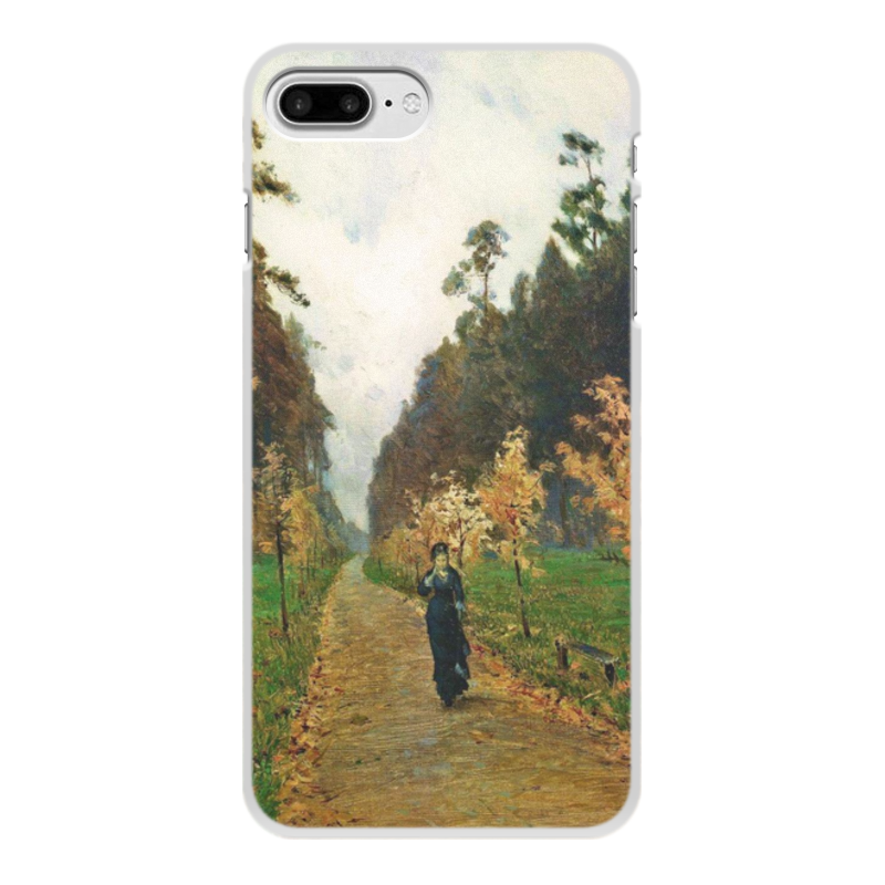 Printio Чехол для iPhone 7 Plus, объёмная печать Осенний день. сокольники (левитан)