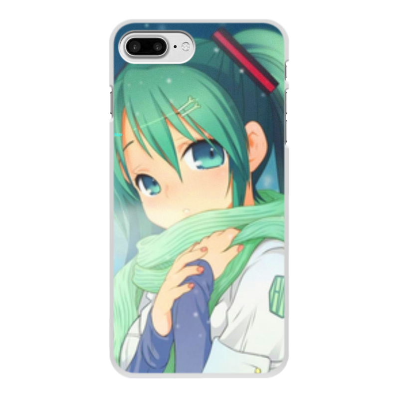 printio коврик для мышки круглый miku hatsune sush Printio Чехол для iPhone 7 Plus, объёмная печать Miku hatsune sush