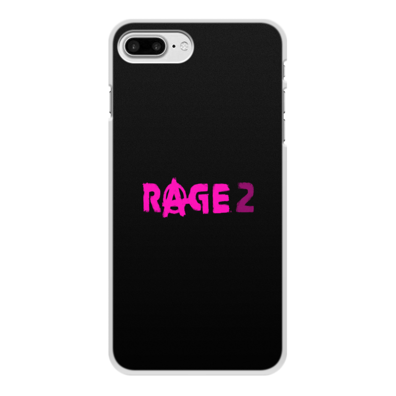 Printio Чехол для iPhone 7 Plus, объёмная печать rage 2