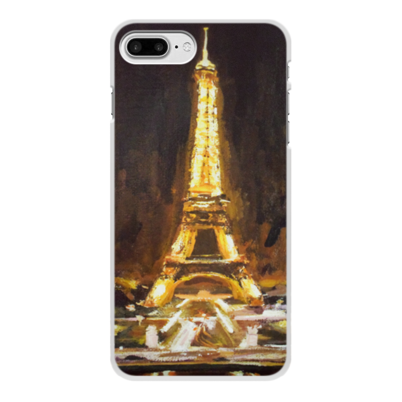 Printio Чехол для iPhone 7 Plus, объёмная печать Париж printio чехол для iphone 7 объёмная печать волшебная ночь