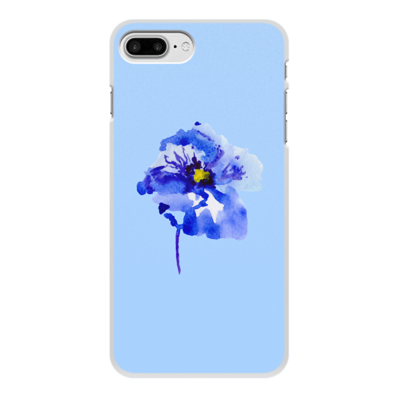 Printio Чехол для iPhone 7 Plus, объёмная печать Цветок printio чехол для iphone 7 plus объёмная печать цветок лотоса