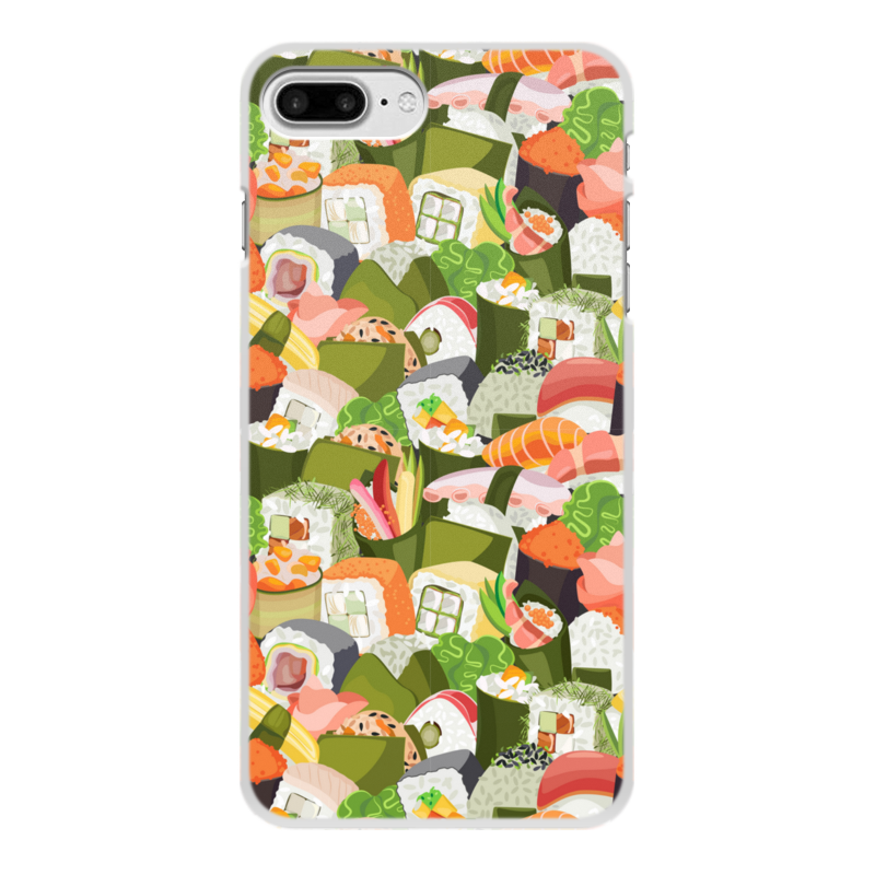 Printio Чехол для iPhone 7 Plus, объёмная печать Море суши printio чехол для iphone 6 объёмная печать суши суши