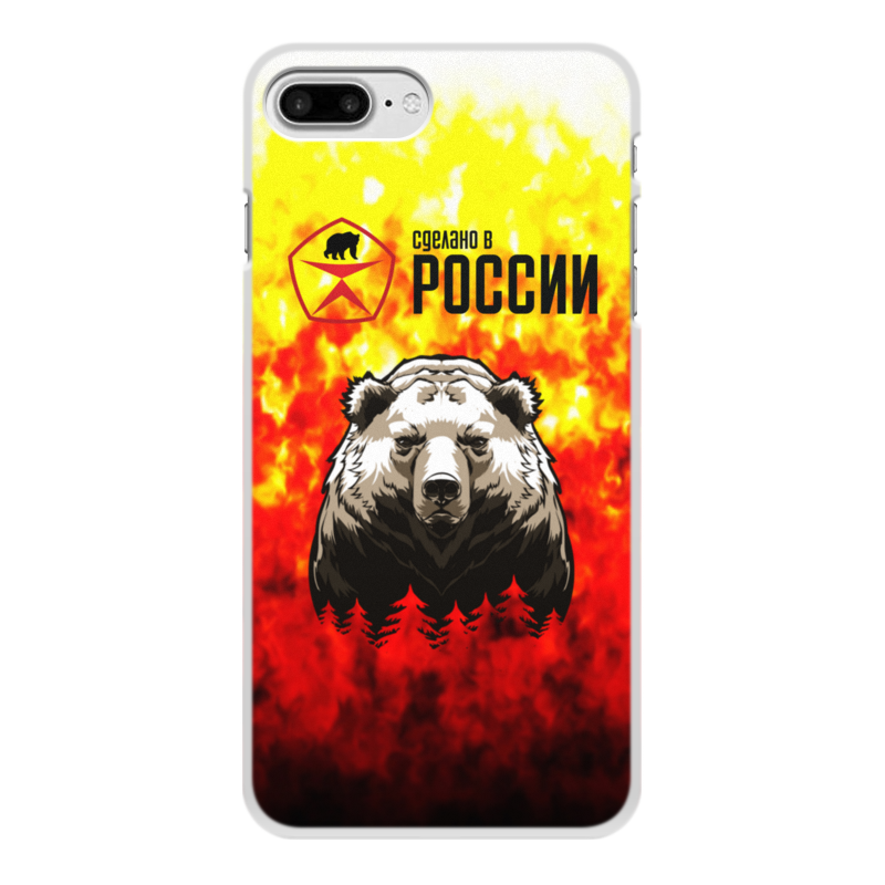 цена Printio Чехол для iPhone 7 Plus, объёмная печать Made in russia
