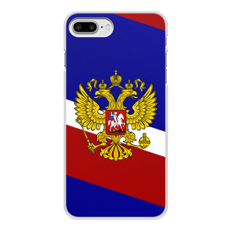 Printio Чехол для iPhone 7 Plus, объёмная печать Russia