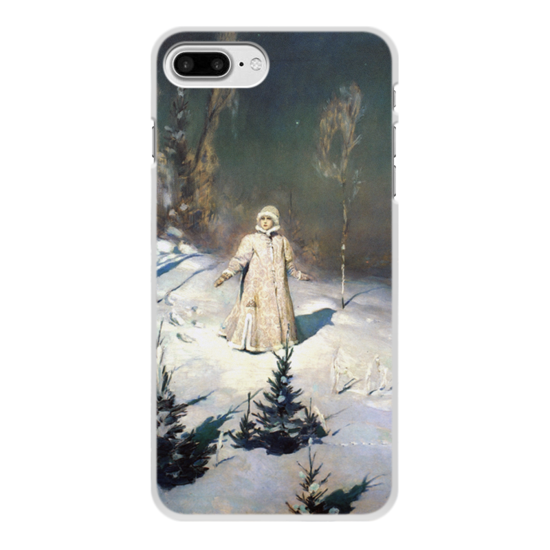 Printio Чехол для iPhone 7 Plus, объёмная печать Снегурочка (картина васнецова) printio чехол для iphone 8 plus объёмная печать снегурочка