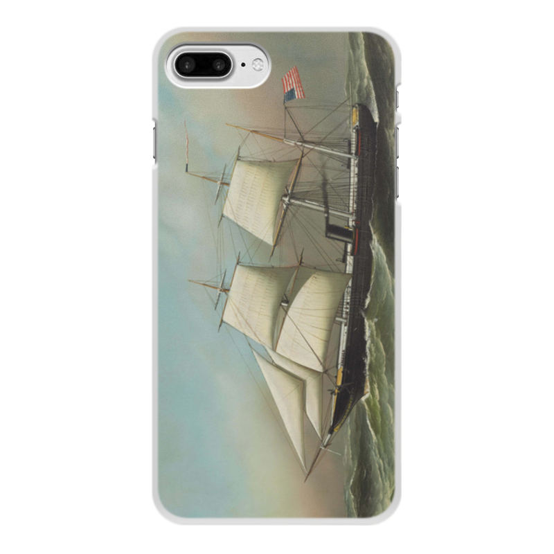 Printio Чехол для iPhone 7 Plus, объёмная печать American naval frigate (антонио якобсен)