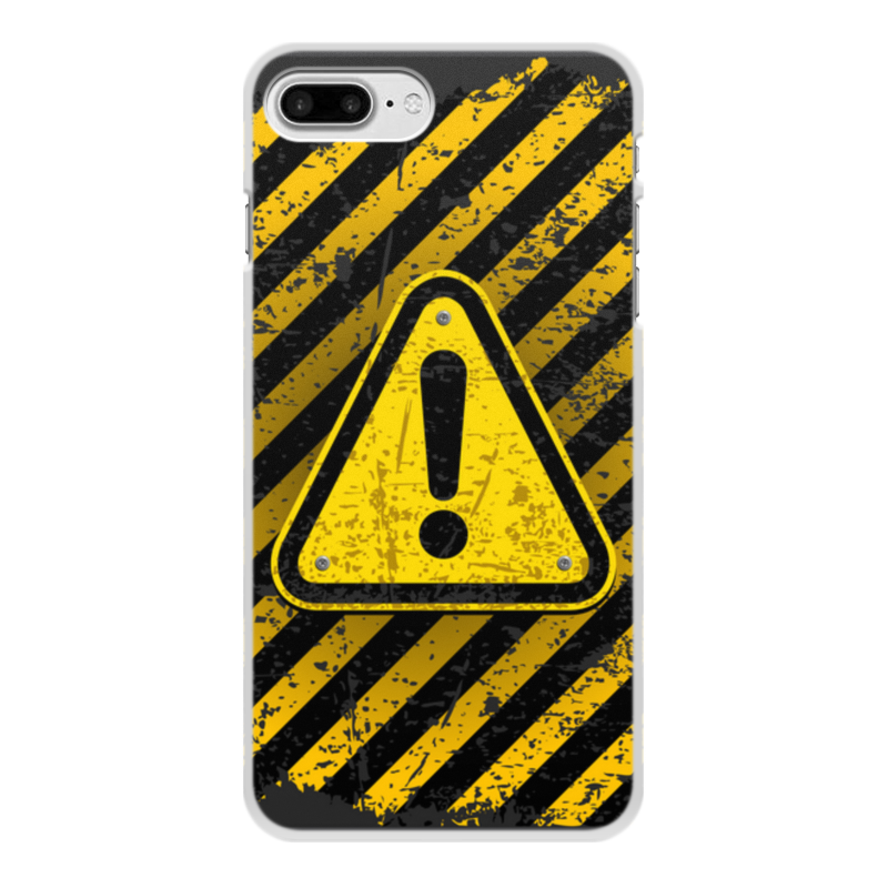 Printio Чехол для iPhone 7 Plus, объёмная печать Опасность printio чехол для iphone 7 объёмная печать опасность