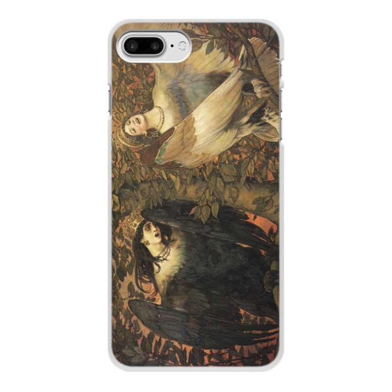 Printio Чехол для iPhone 7 Plus, объёмная печать Сирин и алконост. птицы радости и печали