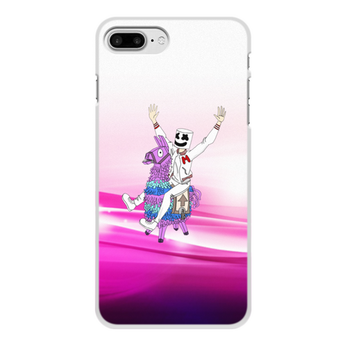 Заказать чехол для iPhone 7/7 Plus в Москве. Чехол для iPhone 7 Plus, объёмная печать Marshmello от THE_NISE  - готовые дизайны и нанесение принтов.