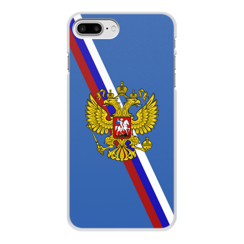 Заказать чехол для iPhone 7/7 Plus в Москве. Чехол для iPhone 7 Plus, объёмная печать Герб России от THE_NISE  - готовые дизайны и нанесение принтов.