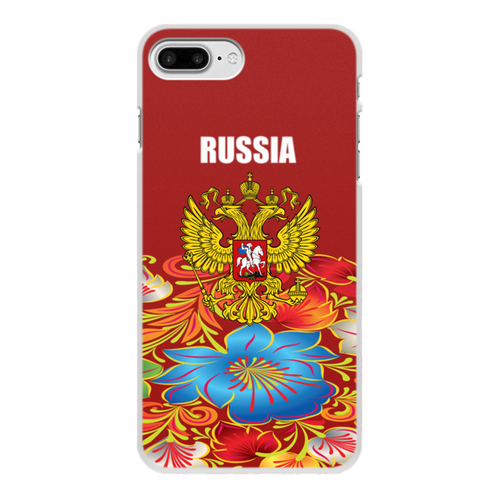 Заказать чехол для iPhone 7/7 Plus в Москве. Чехол для iPhone 7 Plus, объёмная печать Герб РФ от THE_NISE  - готовые дизайны и нанесение принтов.