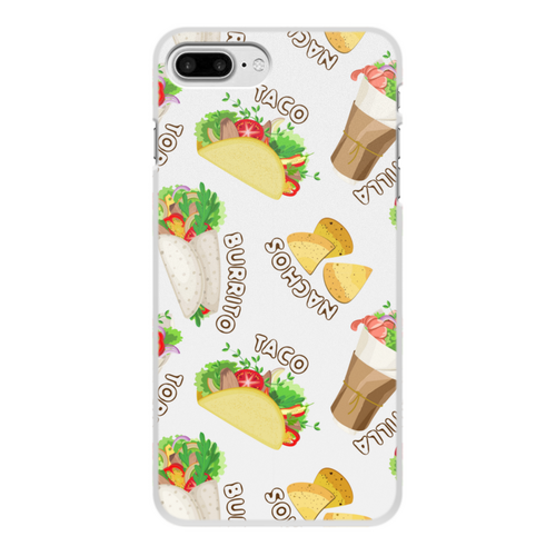 Заказать чехол для iPhone 7/7 Plus в Москве. Чехол для iPhone 7 Plus, объёмная печать Мексиканская еда от IrinkaArt  - готовые дизайны и нанесение принтов.