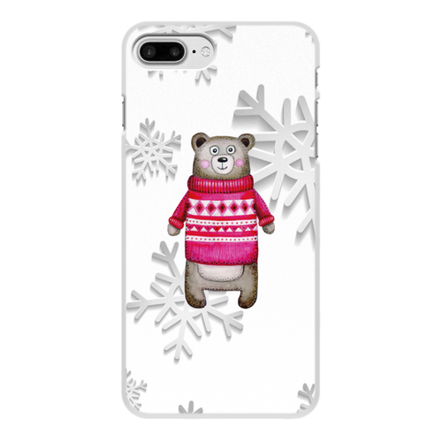 Заказать чехол для iPhone 7/7 Plus в Москве. Чехол для iPhone 7 Plus, объёмная печать медведь от THE_NISE  - готовые дизайны и нанесение принтов.