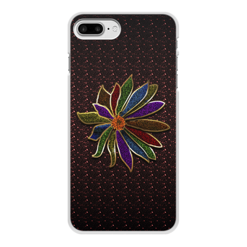 Заказать чехол для iPhone 7/7 Plus в Москве. Чехол для iPhone 7 Plus, объёмная печать Разноцветный цветок от Тари  Танте - готовые дизайны и нанесение принтов.