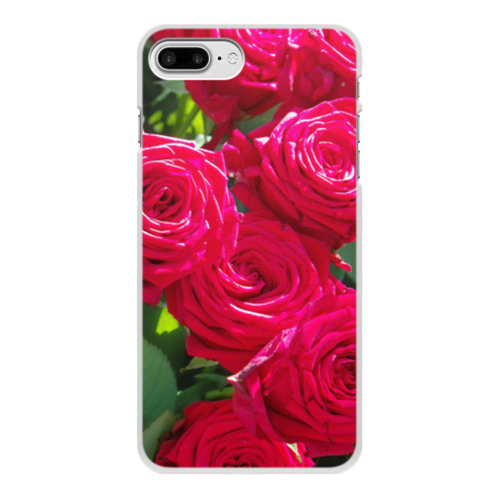 Заказать чехол для iPhone 7/7 Plus в Москве. Чехол для iPhone 7 Plus, объёмная печать Сад роз от THE_NISE  - готовые дизайны и нанесение принтов.