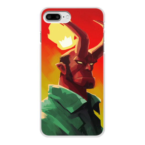 Заказать чехол для iPhone 7/7 Plus в Москве. Чехол для iPhone 7 Plus, объёмная печать Hellboy от scoopysmith - готовые дизайны и нанесение принтов.