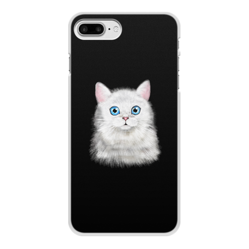 Заказать чехол для iPhone 7/7 Plus в Москве. Чехол для iPhone 7 Plus, объёмная печать кошка от THE_NISE  - готовые дизайны и нанесение принтов.