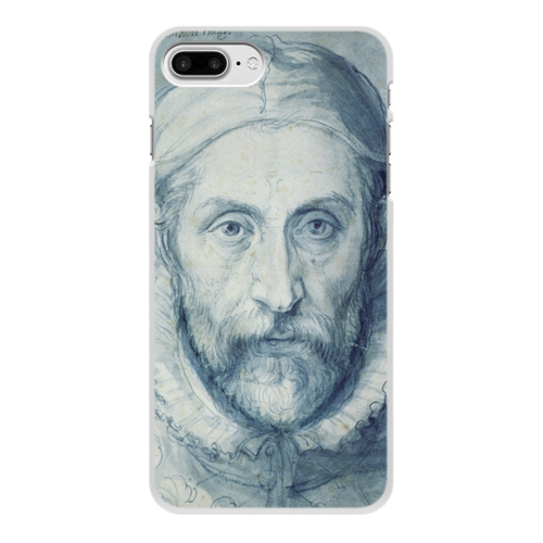 Заказать чехол для iPhone 7/7 Plus в Москве. Чехол для iPhone 7 Plus, объёмная печать Джузеппе Арчимбольдо (Автопортрет 1575 года) от trend - готовые дизайны и нанесение принтов.