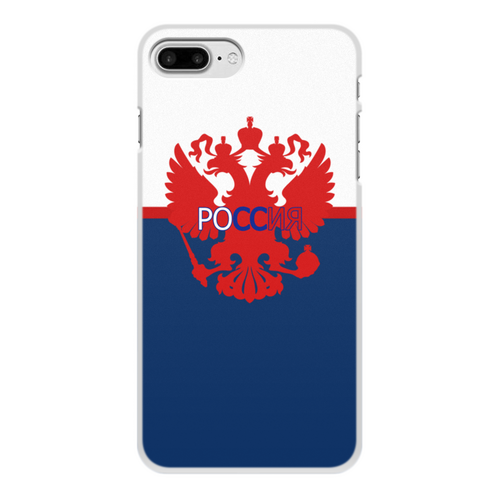 Заказать чехол для iPhone 7/7 Plus в Москве. Чехол для iPhone 7 Plus, объёмная печать Russia от THE_NISE  - готовые дизайны и нанесение принтов.