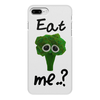 Заказать чехол для iPhone 7/7 Plus в Москве. Чехол для iPhone 7 Plus, объёмная печать Eat me..? от FireFoxa - готовые дизайны и нанесение принтов.