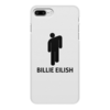 Заказать чехол для iPhone 7/7 Plus в Москве. Чехол для iPhone 7 Plus, объёмная печать Billie Eilish от DESIGNER   - готовые дизайны и нанесение принтов.