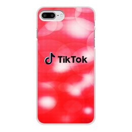 Заказать чехол для iPhone 7/7 Plus в Москве. Чехол для iPhone 7 Plus, объёмная печать Tik Tok от THE_NISE  - готовые дизайны и нанесение принтов.