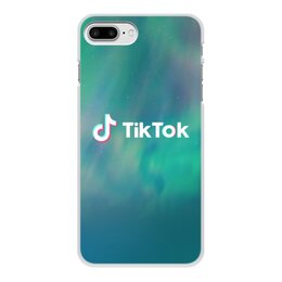 Заказать чехол для iPhone 7/7 Plus в Москве. Чехол для iPhone 7 Plus, объёмная печать Tik Tok от THE_NISE  - готовые дизайны и нанесение принтов.