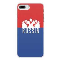 Заказать чехол для iPhone 7/7 Plus в Москве. Чехол для iPhone 7 Plus, объёмная печать   Герб России от THE_NISE  - готовые дизайны и нанесение принтов.