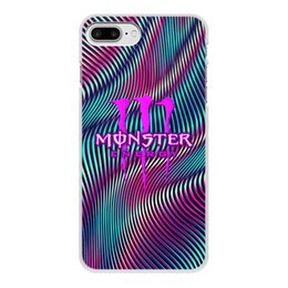 Заказать чехол для iPhone 7/7 Plus в Москве. Чехол для iPhone 7 Plus, объёмная печать Monster Energy от THE_NISE  - готовые дизайны и нанесение принтов.