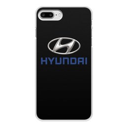 Заказать чехол для iPhone 7/7 Plus в Москве. Чехол для iPhone 7 Plus, объёмная печать HYUNDAI от DESIGNER   - готовые дизайны и нанесение принтов.