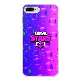 Заказать чехол для iPhone 7/7 Plus в Москве. Чехол для iPhone 7 Plus, объёмная печать Brawl Stars от THE_NISE  - готовые дизайны и нанесение принтов.