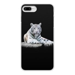 Заказать чехол для iPhone 7/7 Plus в Москве. Чехол для iPhone 7 Plus, объёмная печать Белый тигр от THE_NISE  - готовые дизайны и нанесение принтов.