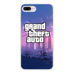 Заказать чехол для iPhone 7/7 Plus в Москве. Чехол для iPhone 7 Plus, объёмная печать Grand Theft Auto от THE_NISE  - готовые дизайны и нанесение принтов.