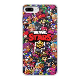 Заказать чехол для iPhone 7/7 Plus в Москве. Чехол для iPhone 7 Plus, объёмная печать Brawl Stars от THE_NISE  - готовые дизайны и нанесение принтов.