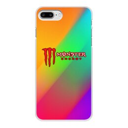 Заказать чехол для iPhone 7/7 Plus в Москве. Чехол для iPhone 7 Plus, объёмная печать Monster Energy от THE_NISE  - готовые дизайны и нанесение принтов.