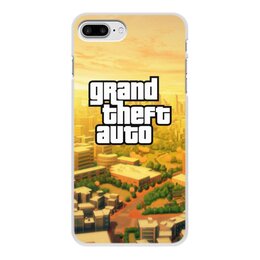 Заказать чехол для iPhone 7/7 Plus в Москве. Чехол для iPhone 7 Plus, объёмная печать Grand Theft Auto от THE_NISE  - готовые дизайны и нанесение принтов.