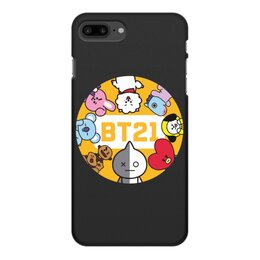 Заказать чехол для iPhone 7/7 Plus в Москве. Чехол для iPhone 7 Plus, объёмная печать BT21 BTS от EK  - готовые дизайны и нанесение принтов.