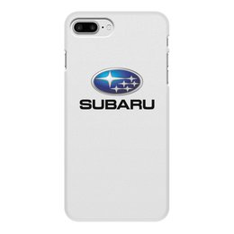 Заказать чехол для iPhone 7/7 Plus в Москве. Чехол для iPhone 7 Plus, объёмная печать SUBARU от DESIGNER   - готовые дизайны и нанесение принтов.