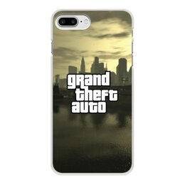 Заказать чехол для iPhone 7/7 Plus в Москве. Чехол для iPhone 7 Plus, объёмная печать Grand Theft Auto от THE_NISE  - готовые дизайны и нанесение принтов.