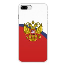 Заказать чехол для iPhone 7/7 Plus в Москве. Чехол для iPhone 7 Plus, объёмная печать Russia от THE_NISE  - готовые дизайны и нанесение принтов.