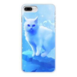 Заказать чехол для iPhone 7/7 Plus в Москве. Чехол для iPhone 7 Plus, объёмная печать  Кошка от THE_NISE  - готовые дизайны и нанесение принтов.