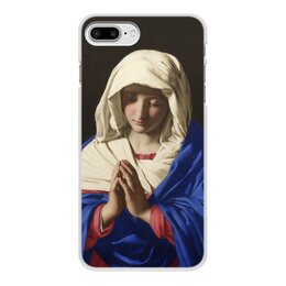 Заказать чехол для iPhone 7/7 Plus в Москве. Чехол для iPhone 7 Plus, объёмная печать Дева Мария (Джованни Батиста Сальви) от trend - готовые дизайны и нанесение принтов.